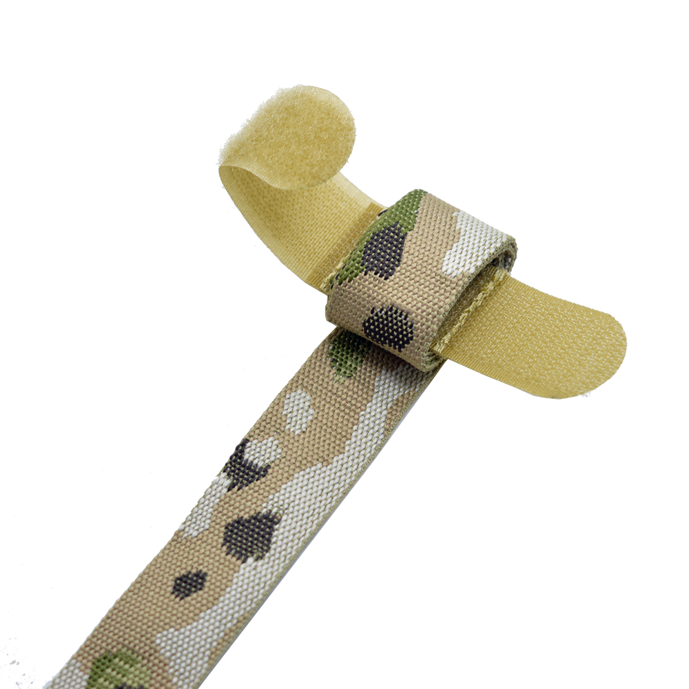 Nylon Magic Sticker Bundling Strap Tactical Bag Webbing Finishing With Data Line Finishing Belt Webbing Tail Containing Strap