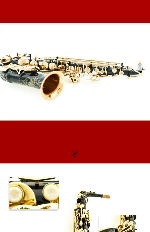 France Selmer Salma 54 thả E giai điệu trong âm nhạc sơn đen phím vàng alto sax - Nhạc cụ phương Tây trống yamaha