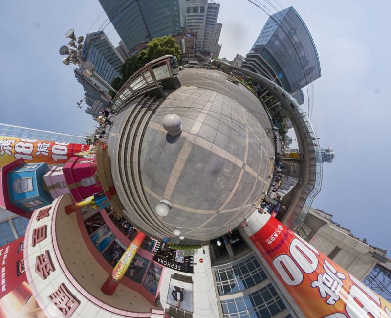 360 Panoramic Production, Krpano Panoramic Images, Sky and Earth Panorama, Aerial Panoramic Stitching