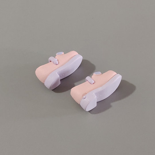 Оптовые розовые миниатюрные туфли, реалистичные реквизиты для кукол, аксессуары для микроландшафта в виде кремовых мобильных телефонов, фигурки.