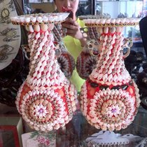 Conch shell oversized vase Handicrafts Home decoration Fashion coral ornaments Jewelry Landscaping collection DIY