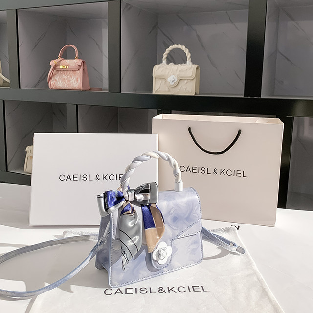 CAEISLKCIEL women's bag niche original design Monet Dionysus bag female high-end sense ins Messenger small square bag