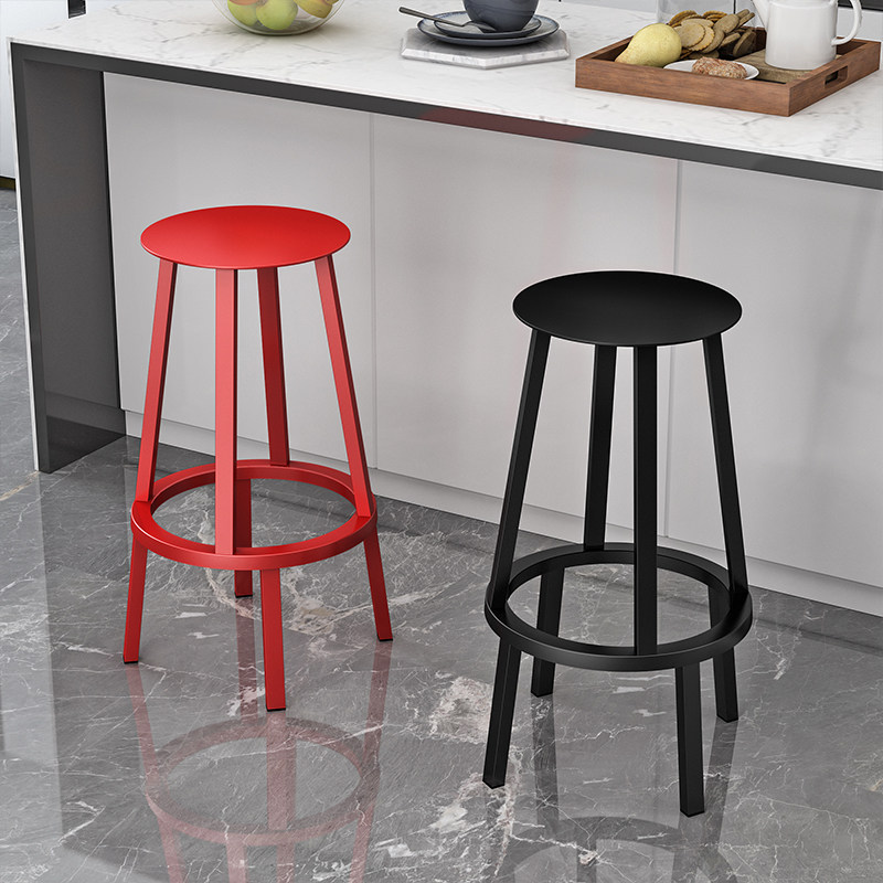 Revolver Bar Stool household rotating bar iron bar chair chair chair high feet front chair