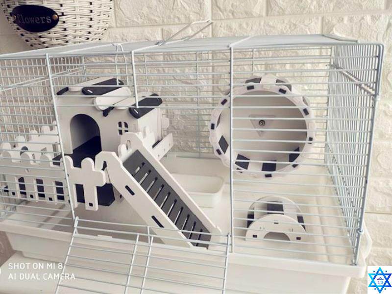 Black tie 47 cm package hamster cage Syrian hamster 60 cm