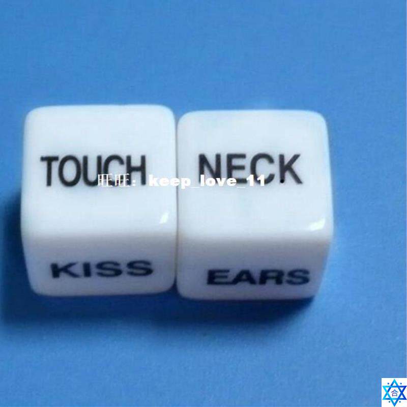 2 PCS Pair 16MM Sex Dice Gambling Erotic Dice Toy Couple Nov