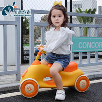 Take a 1 - 6 year old 2 baby balance car children gift toys four wheel slip balance car defensive side flip ride