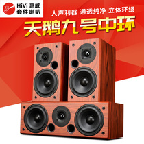 Hivi whiwei Swan 9 home theater center surround hi-fi speaker set HIFI home Center