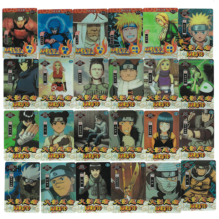 Magician Crispy Noodles Naruto Cards Complete Set of 113 Cards 6545032