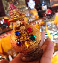 Shakyamuni Buddha colorful XM strong son gold foil treasure bottle small bond for stupa Buddha Hall