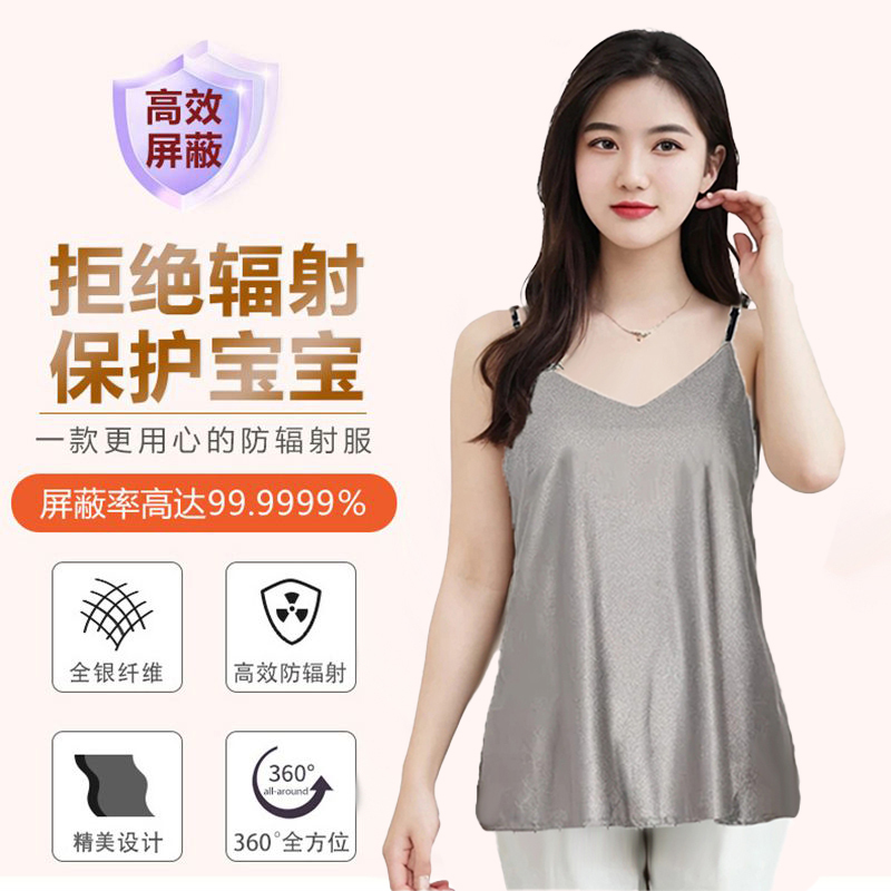 Radiation-Proof Maternity Wear, Suspender Bellyband Apron, Radiation-Proof Clothes for Office Workers during Pregnancy, Invisible Inner Wear for All Seasons