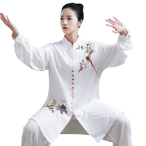 Одежда Jingyi Tai Chi. Женская новая тренировочная одежда для тай-чи с принтом. Мужская одежда для тренировок по боевым искусствам Ba Duan Jin весна и осень.