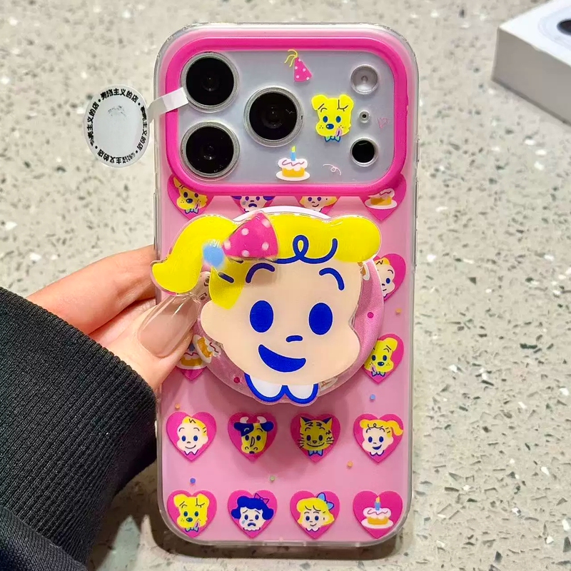 Rotating Harada Osamu Girl Magnetic Stand Suitable for X9B Honor 600/500/Magic87/400/Wintr/90Gt/50Se Phone Cases X80I/X10/300/200Pro/Play10