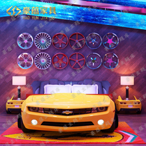 Automatic Sex Bed Hotel furniture Custom Guest House Creative Spice Smart Hotel Car Electric Bed Personality Vibrations