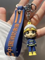 Blind box soldier Zeng keychain Xiaobing brother three-dimensional military cute gift Xiaojun keychain cute keychain silicone love