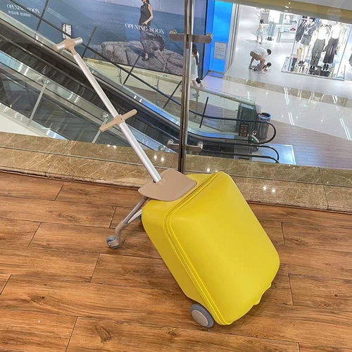 Чемодан с сидением, универсальная коробка подходит для мужчин и женщин для путешествий, 20 дюймов