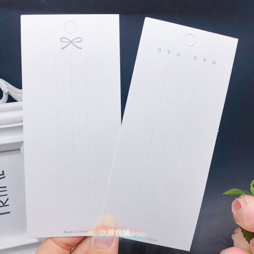 Аксессуар для волос, белые карточки, заколка для волос с аксессуарами