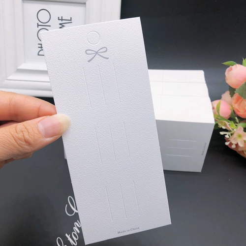 Аксессуар для волос, белые карточки, заколка для волос с аксессуарами