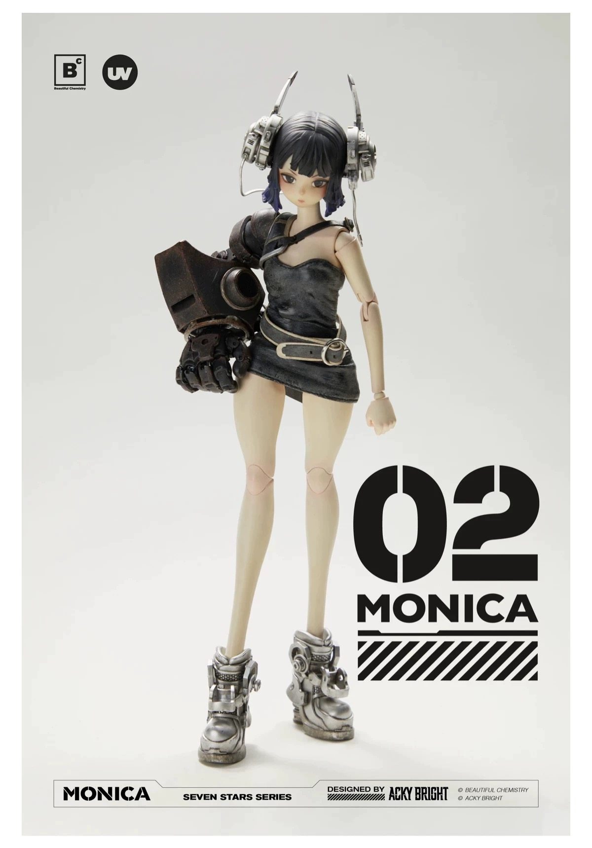 Underverse Beautiful Chemistry x Acky Bright 1/6 Seven Stars