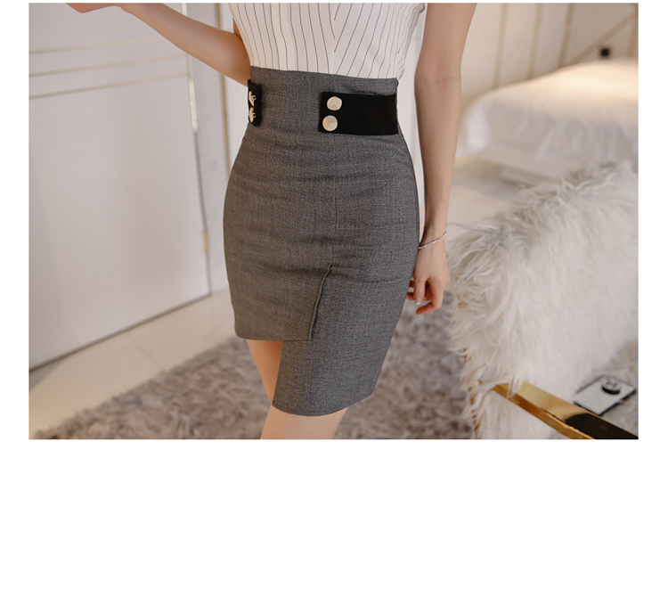 VK旗艦店 韓系立領性感掛脖露肩包臀修身短裙無袖洋裝