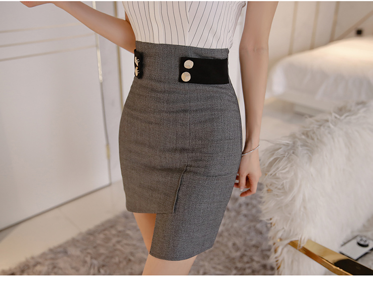 VK旗艦店 韓系立領性感掛脖露肩包臀修身短裙無袖洋裝