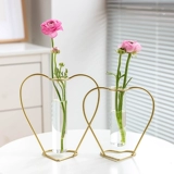 Ваза гостиная цветочный вставка стеклян