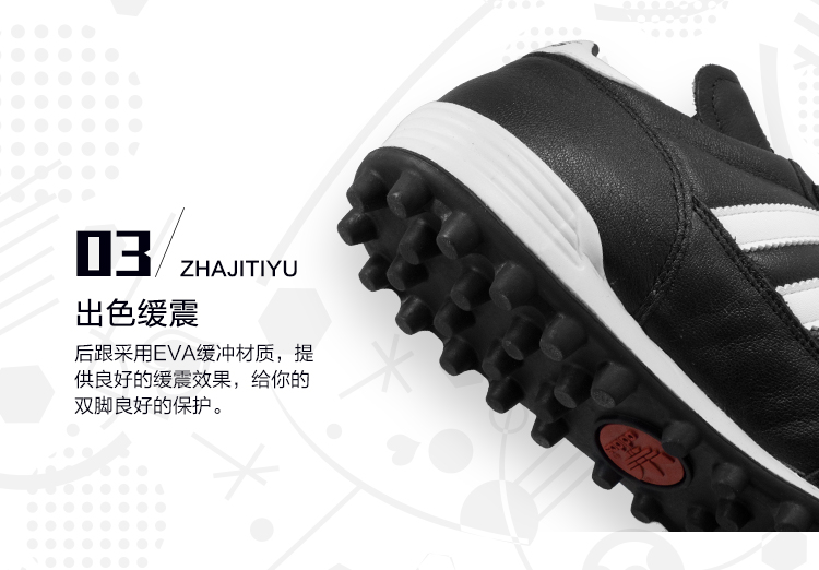Zhaji Sports Adidas Copa TF da kangaroo cao cấp rộng chân gãy cỏ nhân tạo giày bóng đá nam 019228 giày thể thao adidas nam