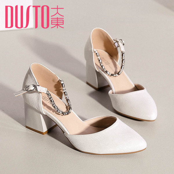 DUSTO 大东 女式高跟凉鞋 天猫优惠券折后￥79包邮（￥99-20） 3色可选