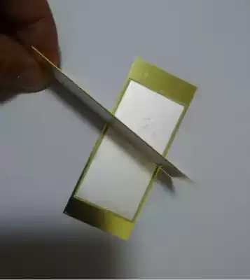 Series type dual crystal piezoelectric sheet Ceramic sheet power generation sheet piezoelectric sheet 80mmx33mmx0 6