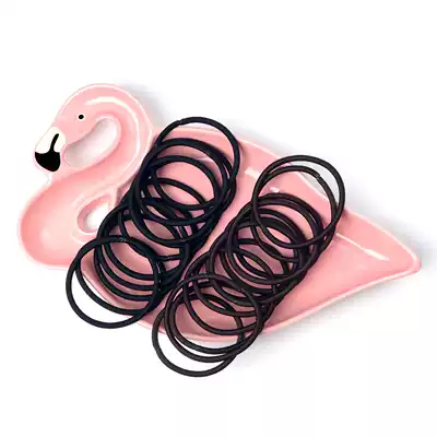 MUJ1 same fine Hairband Xiuzhi same basic Hairband fine leather band does not hurt hair rubber band chic