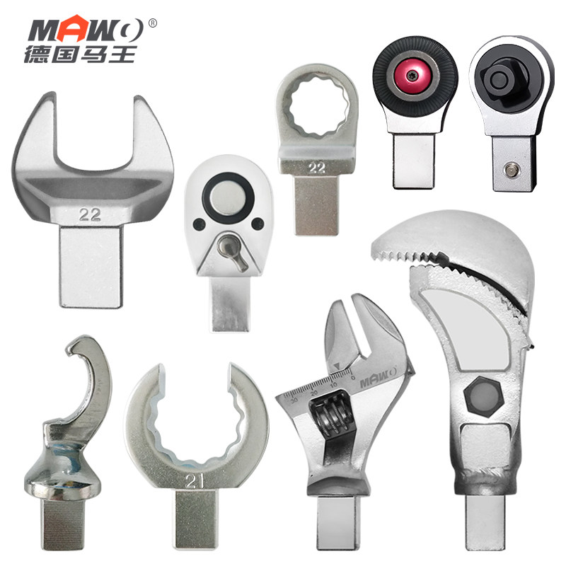 14*18 plug - in with an oral header Torque wrench with plug - in