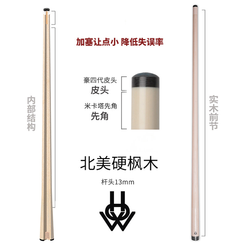 [USD 990.98] How Luxury Pool Rod X-Pro Front Chinese Black Pool Rod Big ...