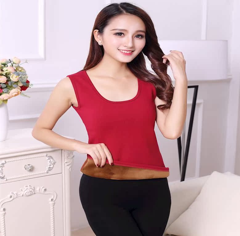 . Tôi muốn mua bông cộng với nhung dày ấm vest nữ vai cát mùa thu mùa đông sân lớn tay áo bên trong phía dưới.