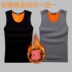 Mens ấm vest cộng nhung cộng với đáy chặt bông áo giáp dày trong mùa đông mặc junior học sinh trung học vai. 