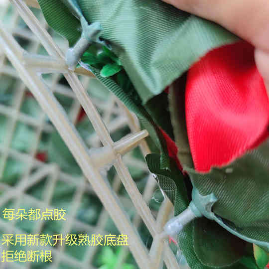 婚庆绢花排花结婚礼布置花拱门花排彩门拱形门配套花排花墙装饰花