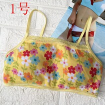 3 pieces of clearance (not returned) knitted cotton underwear student bra wrap chest small vest 4017