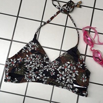 3 New sexy bikini womens swimsuit one-piece top gathers chest 80B Cup 4001