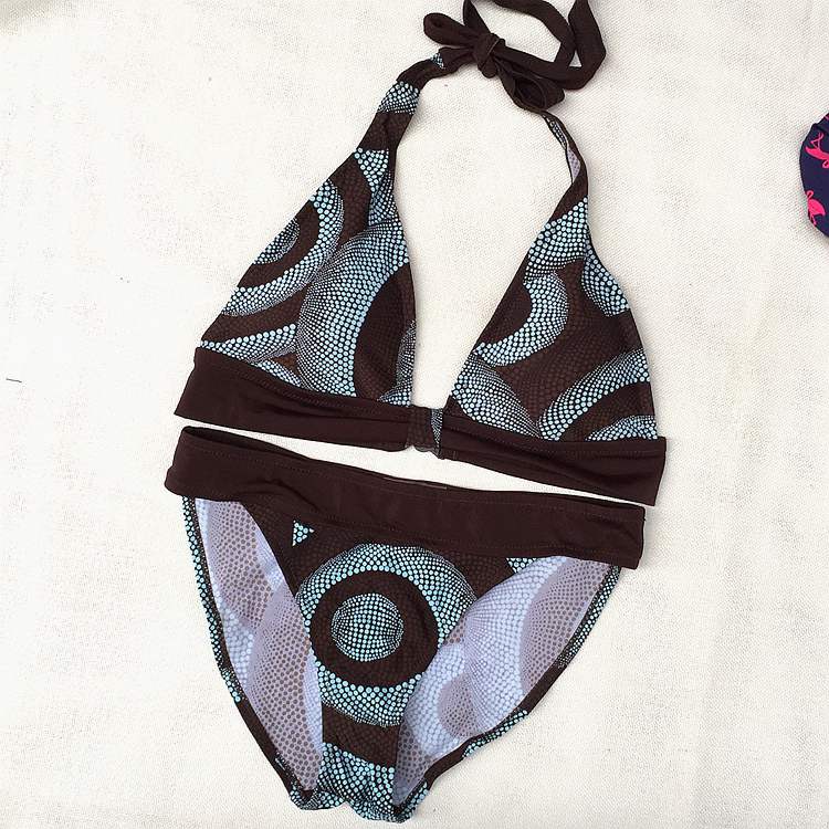 2 bộ giảm giá bán bộ đồ bơi bikini gợi cảm của phụ nữ phù hợp với 75B cup 2827 áo tắm kín đáo