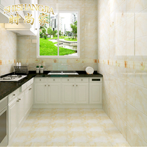 Foshan direct sale yellow 300x600 kitchen bathroom tiles tile wall tiles 3D inkjet impermeable glazed tiles