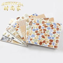 Goose soft stone throbbed brick toilet wall tile courtyard balcony bathroom tile 300x300 non-slip wear-resistant floor tiles