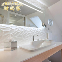 White leaf kitchen bathroom tile 300x600 wall tile bathroom toilet floor tile tile tile non-slip floor tile