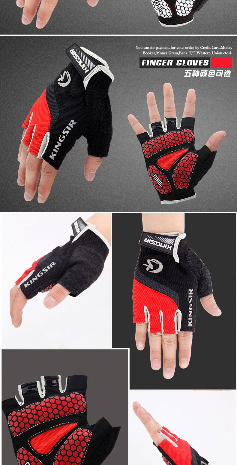 Gants pour vélo KINGSIR - Ref 2239423 Image 9