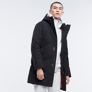 359元包邮  七匹狼 1H1A80108678 男士中长款鹅绒服