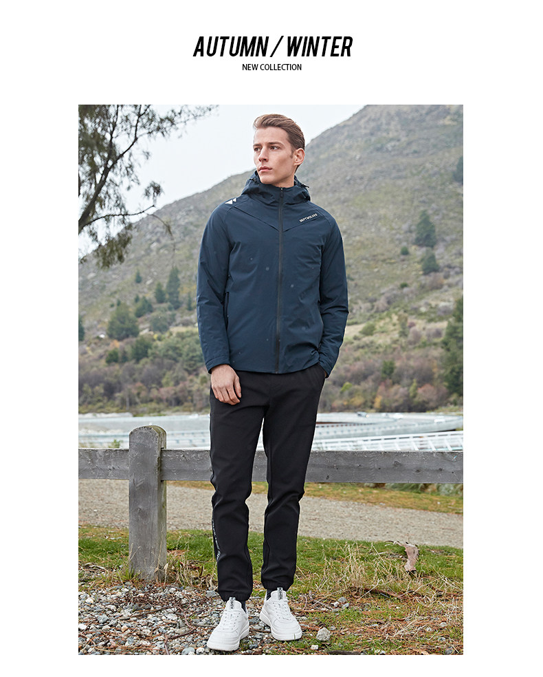七匹狼 2020年秋冬新品 男短款棉服外套 填充美国杜邦棉 图28