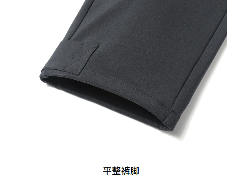 七匹狼 2020年冬季新品 男士软壳裤 加绒加厚直筒休闲裤 图16