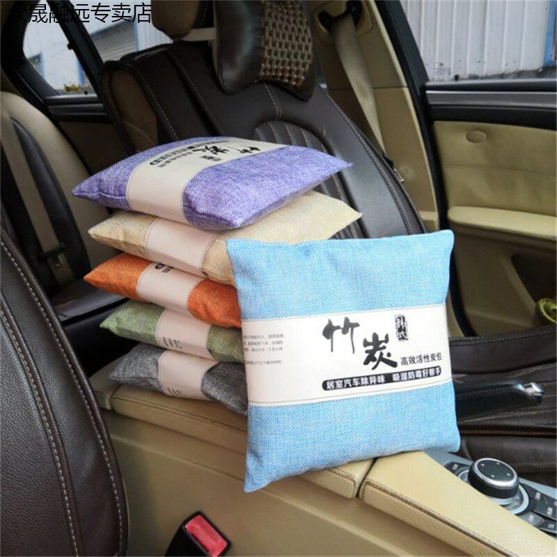 Car charcoal bag activated charcoal in addition to formaldehyde in addition to smell new car remove methanol vehicle to taste net