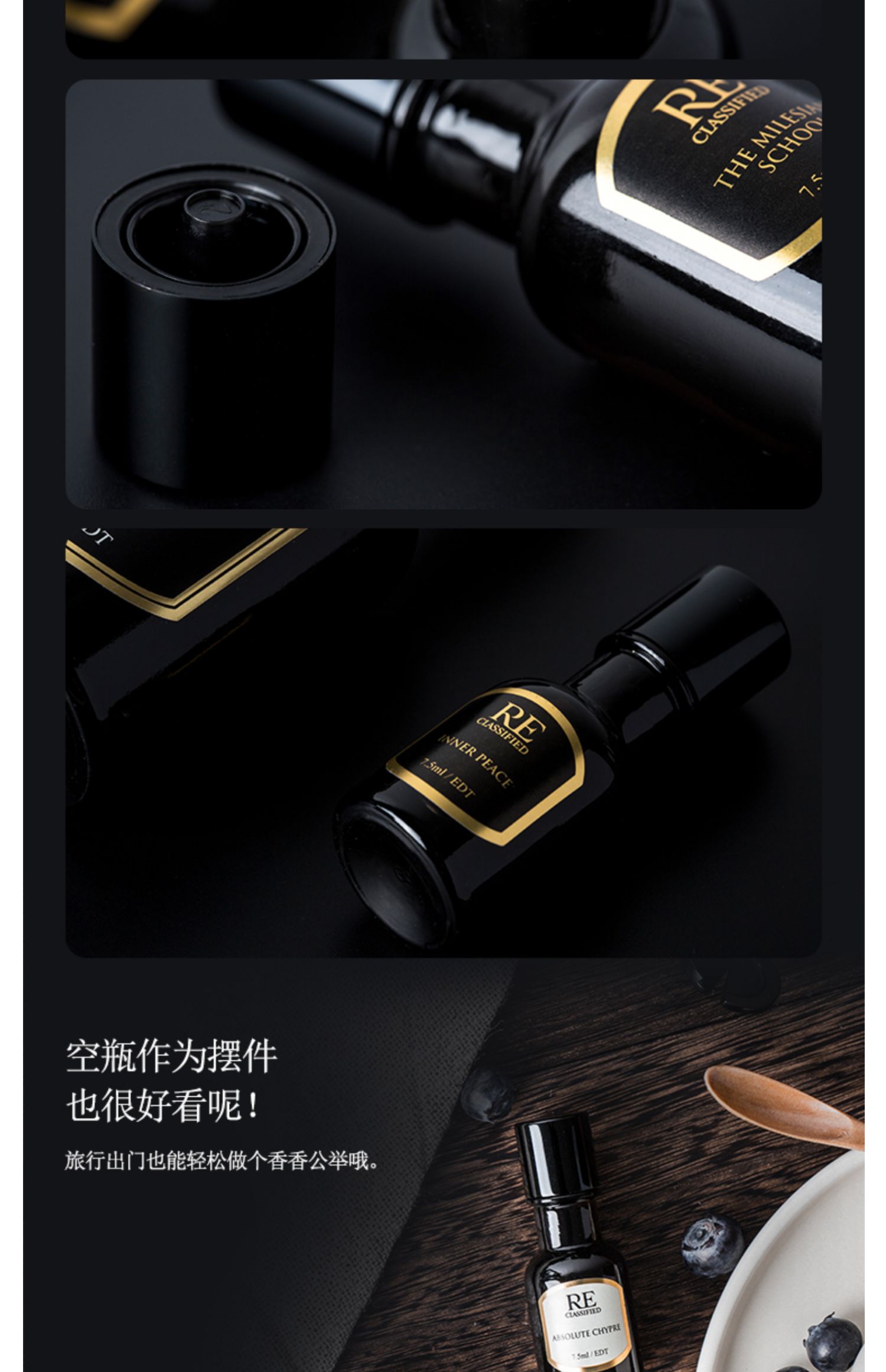 Nước hoa RE ClassifyED nhỏ Q salon nước hoa nam và nữ lâu dài trung tính thanh lịch nhẹ nhàng hương thơm tươi mát và tự nhiên - Nước hoa nước hoa cindy