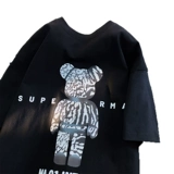 Tide, трендовая футболка с коротким рукавом для влюбленных, оверсайз, в американском стиле