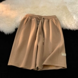 Летние тонкие шорты для отдыха, штаны, размер, оверсайз, в американском стиле