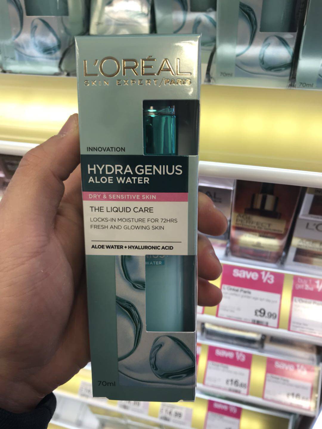 loreal hydra genius aloe vera