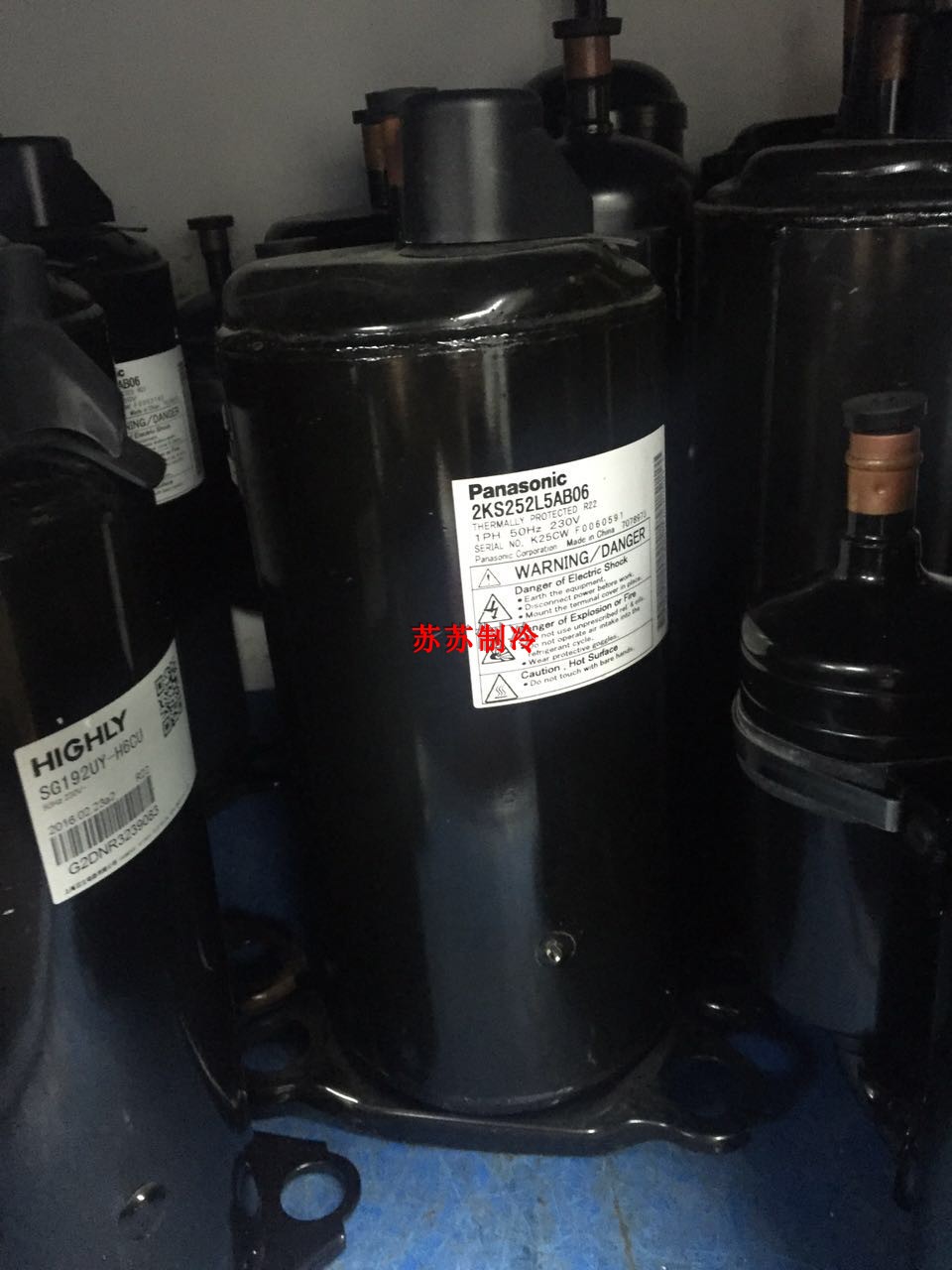 5KS146EAA21 New original Panasonic compressor 2KS252L5AB06 1PH 230V